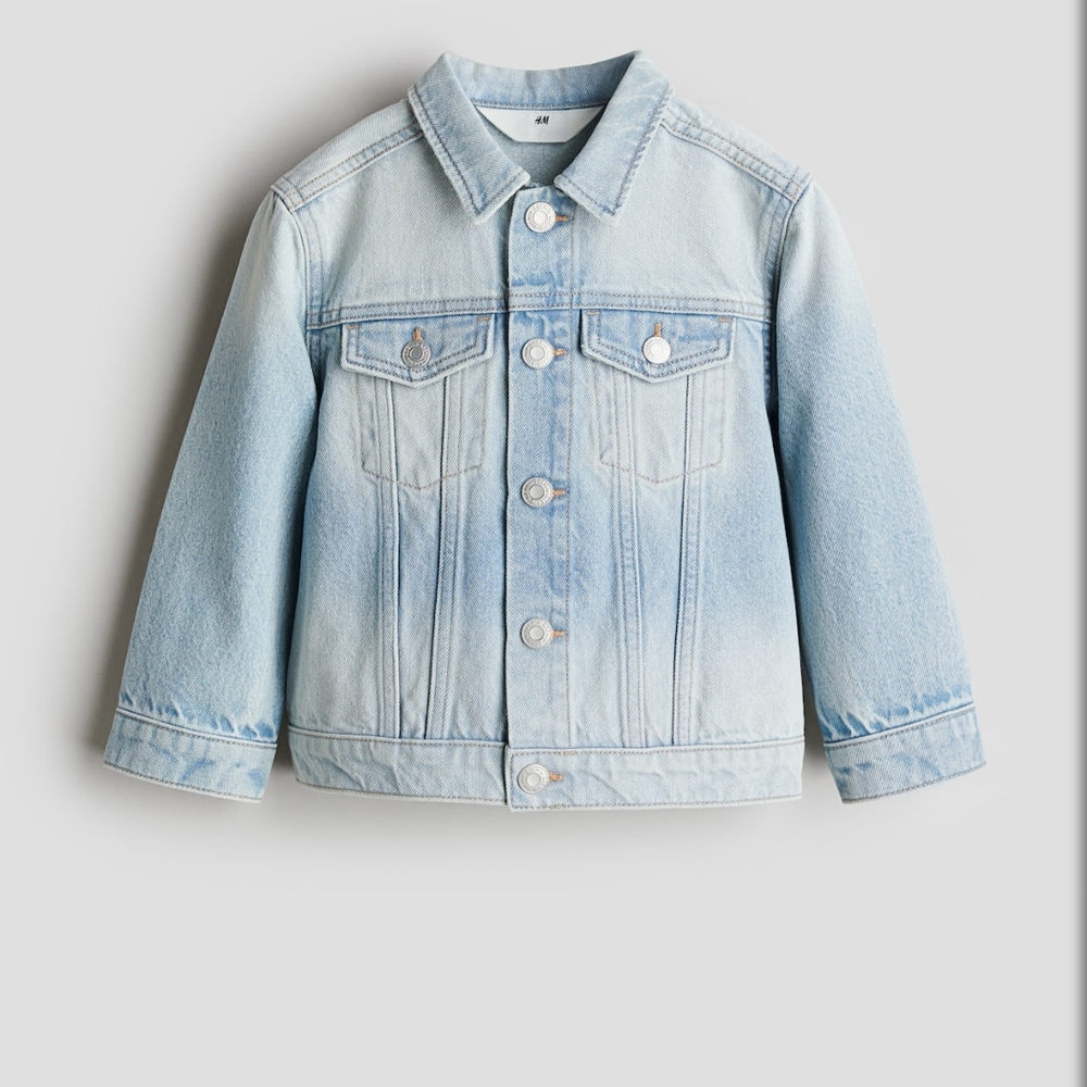 H&M Blue Jean Jacket Classic Denim Style
